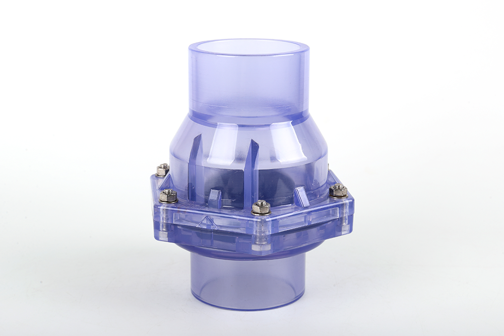 大武口透明翻板式止回阀